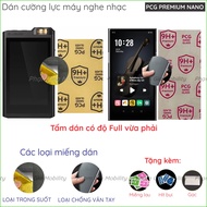 Toughened music player sticker for LOTOO Paw Gold Touch Livemix Shanling M3K Plus TempoTec V3 Cayin 