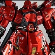 Da Ban 6631s Shazhabi electroplated version MG1:100 Kasha assembled mecha model with water sticker l