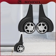 [SONONIA] 2x Replacement Luggage Wheels Travel Case Silent Suitcase Bag Trolley Wheels