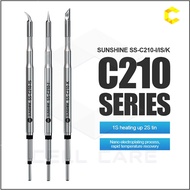 SUNSHINE SOLDERING IRON REPLACEMENT TIP FOR S210 / C210 SOLDERING IRON MOBILE PHONE REPAIR TOOL