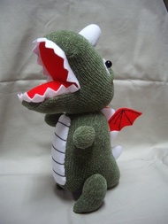 噴火龍襪子娃娃