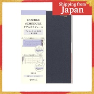【Direct from Japan】
Midori Double Schedule B6 Monthly Planner 2026 with Progress Tracker, Oct 2025 S