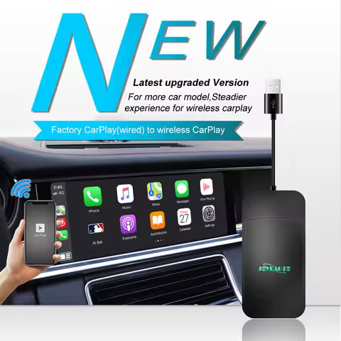 MMB Wireless Apple Carplay and Android Auto Ai Box Automatic Connection mirroring link 4G+32GB Googl