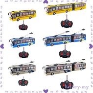 [HelleryMY] Remote Control School Bus RC School Bus 1/32 Radio Controlled Machine Toys Gifts Openabl