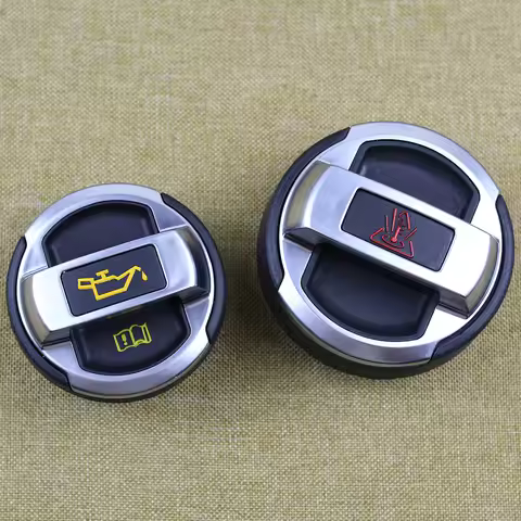 1pc For Audi Volkswagen R8 Golf 6 GTI R20 Scirocco Sagitar Scirocco Touran Chrome-plated oil cap