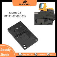 MAGORUI Taurus Original G3 G2 G2c G2s PT111 Rear Sight Plate Base Mount Fit For Universal Red Dot Sight Accessories