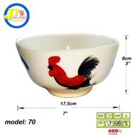7" Ceramic Chicken bowl