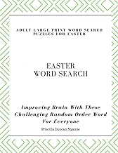 Easter Word Search - Adult Large Print Word Search Puzzles for Easter: Improving Brain With These Ch
