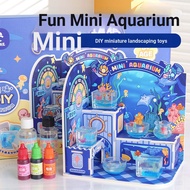 Mr.Toys Epoxy Hand-Made Fish Tank Toys Mini Aquarium Children Handmade DIY Miniature Landscaping Mat