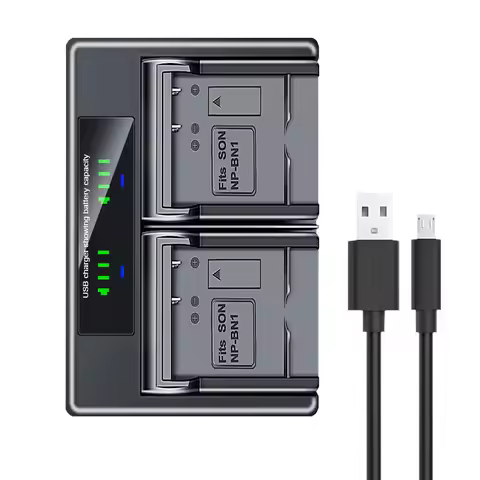 HQIX for Sony DSC-WX150 WX30 W730 WX50 WX100 WX7 W570 W520 WX5C W830 QX10 Camera NP-BN1 / NP-BN Dual