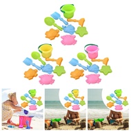 [koolsoo3] 8x Beach Toys Sandbox Toys Set Educational Easy to Carry Outdoor Activities Play Sand Too