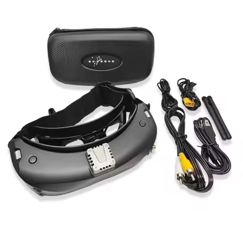 SKYZONE SKY04X PRO FPV Goggles OLED 5.8G 48CH Steadyview Receiver 1920X1080 HD DVR Head Tracker for 