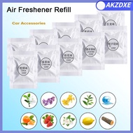 AKZDXE 3 Pack 30Pcs Supplement Supply Air Fresheners Refills Car Accessory for Vent Perfume Diffuser Refill Tablets 6 Flavor Ocean Lemon Lavender Air Vent Clip Replacement Ocean Lemon Lavender