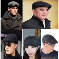Men's beret hat, old man's beret hat