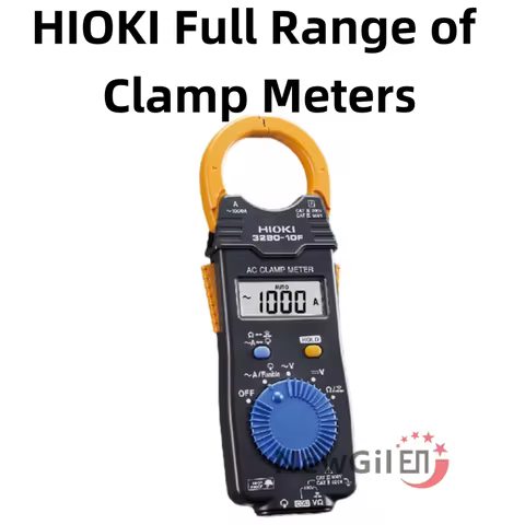 HIOKI Clamp Multimeter Models 3280/3287/3288/3289/CM3281/4001/4141/4374, AC/DC Current Voltage Resis
