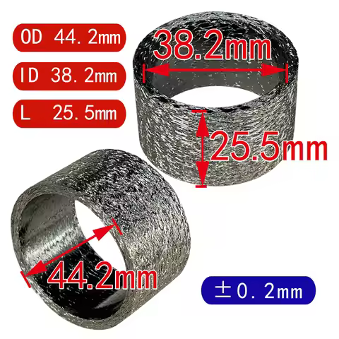 Motorcycle Muffler Connecting Gasket For Honda CX500 1979 CX650 1983 GL500 Silverwing 82-83 VFR750F 