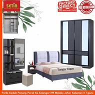 Setia-Set Bilik 5x8/Bedroom Set 5x8[Pasang Siap]