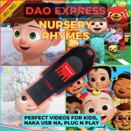 NURSERY RHYMES AND EDUCATIONAL VIDEOS IN ONE USB FLASHDRIVE C4d