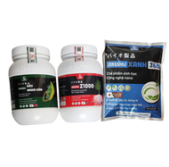 Bộ ba Dasshu Z1000+Xanh 365+Siêu Magie- Kẽm (lọ 1kg) siêu kích rễ đi đọt nhanh xanh cây dầy lá. Phân