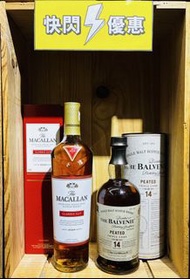 Macallan Classic Cut 2024 + Balvenie 14 Years Peated Triple Cask