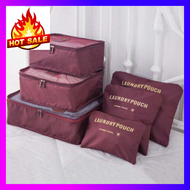 5 IN 1 CUBE TRAVEL ORGANIZER BAG  - esjay83