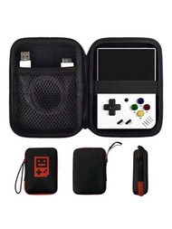 Bolsa De Almacenamiento De Eva Con Correa De Mano, Estuche Protector Portátil Para Consola De Juegos Retro Portátil Miyoo Mini Plus/anbernic Rg35xx De Código Abierto