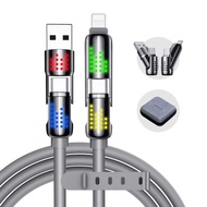 MAGIC JOHN 4 in 1 Multi-Device Cable New 240W High Speed ​​Charging RGB Lightxpxcilkd2