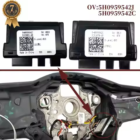 Steering Wheel Release Control Module For VW EVO Golf Polo Tiguan MK Touch Recognition Control Modul