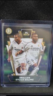 Topps deco mbappe and ronaldo /99