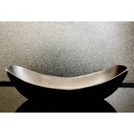 Lacquer pressed bamboo boat for candies and nuts