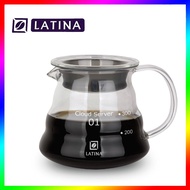 Latina Cloud Coffee Server 360 cc 01 Glass Coffee Mug Kettle 360cc 360ml