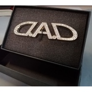 DAD emblem badge logo Garson VIP logo design - Ready stock
