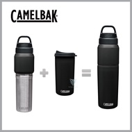 【CAMELBAK】CB2424001065 650ml MultiBev 二合一不鏽鋼隨行保溫/保冰瓶-經典黑