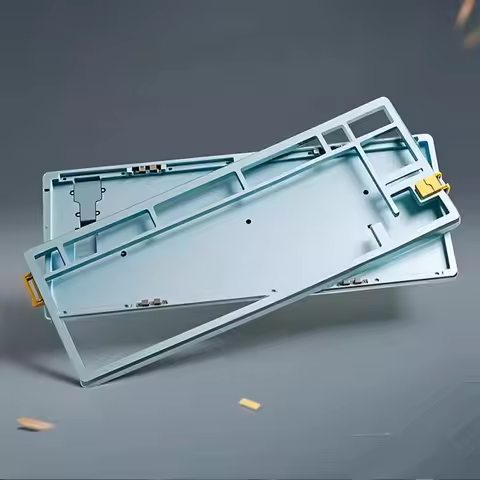 Ego80 Keyboard Shell CNC Aluminum Wooting80HE Magnetic Switch Keyboard Shell Customized Gaming Keybo
