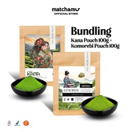Matchamu Bundle Matcha Kana Ceremony 100gr Matcha Powder Matcha Komorebi 100gr
