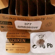 SEIZAIKEN 377 SR626SW CELL 1.55V BATTERY SR626