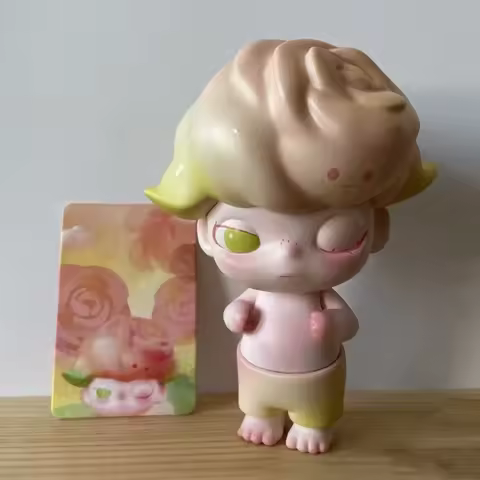 12cm POP MART Dimoo Kawaii Choice Anime Statuette Resin Figurines Model Home Decor Room Decoration c