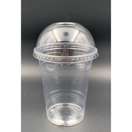 16oz PET Cup with Lid [ 100sets± ] EC PC-16 - 500ml Disposable Plastic Cup - Starbucks look alike cu