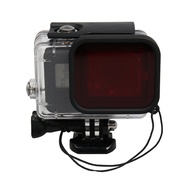 Gopro Hero 7 6 5 Black 45M Waterproof Protection Housing Case Diving Protective With Red Filter For 