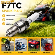 [DEMO3] Spark Plug, F7TC Standard F7TC Plug, Metal Replacement Spark Plug