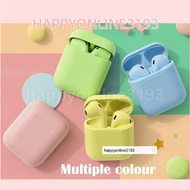 EZRA Macaron TWS Wireless Bluetooth Earphone 5.0 Wireless Headphones Sport Earbuds Stereo Frosted Fe