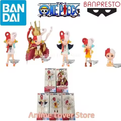 Bandai Banpresto Original One Piece WCF Film RED Uta COLLECTION Anime Figures Toys for Kids Gift Col