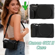 G7X Mark II Case G7X Camera Silicone Case, Soft Silicone Protective Cover for Canon Powershot G7X Ma