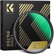 K&F Concept True Color CPL Polarizer Filter NANO-X 49/52/55/58/62/67/72/77/82mm