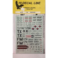 HI-DECAL LINE 48-025 F-4D Phantom II 1/48 - DECAL