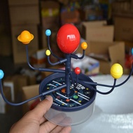 (21)Kids Educational Toy Toys 9 Planets Solar System Model DIY