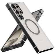 Thích hợp cho ốp điện thoại Samsung S25 Ultra S24 Ultra S25Ultra S24 Ultra ốp kim loại hút nam châm 