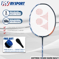 【Official National Team】ASTROX 100ZZ DarkNavy Badminton Racket Full Carbon 26-30Lbs Free Gift