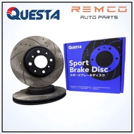 Questa Disc Rotor Vios NCP 93 Brake Disc Rotor Vios NCP151 Vios NCP 150 Brake Disc 1Set Warranty