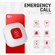 WiFi Smart SOS Call Button Wireless Caregiver Pager Phone Alert Transmitter Emergency Call Button fo
